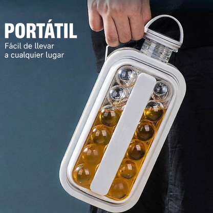 Bandeja para cubitos de hielo 2 en 1