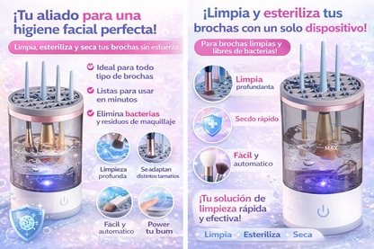 Limpiador de Brochas de Maquillaje